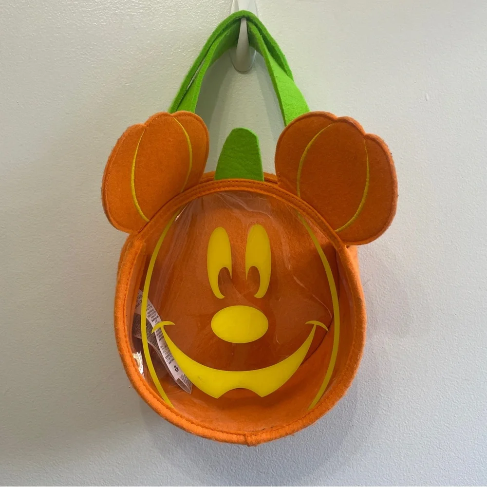 Disney Trick and Treat Bag Mickey Mouse Pumpkin